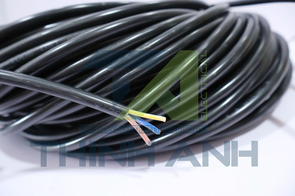 Cáp đồng (Cu/XLPE/PVC) CXV 3x4+1x2.5 Luckysun