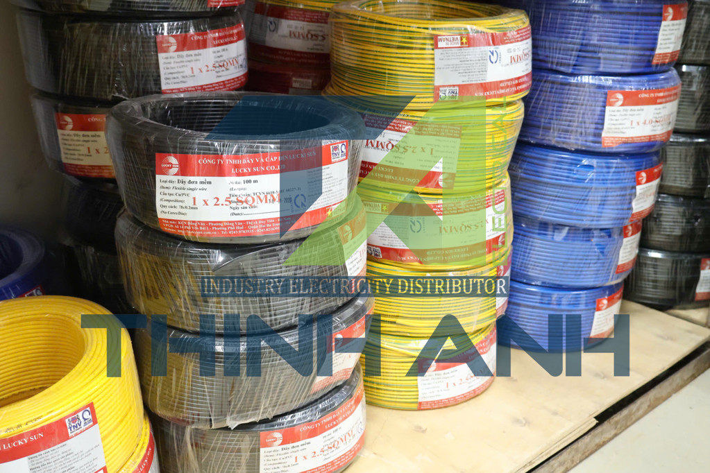 Dây điện mềm 1 x 1 Luckysun
