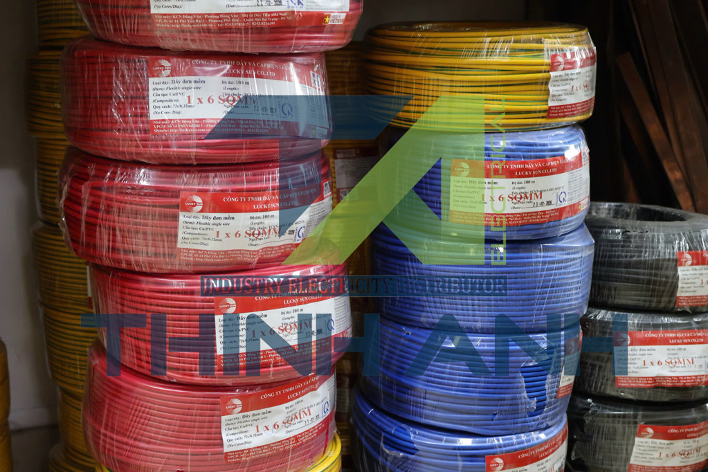 Dây điện mềm 1x2.5 Luckysun