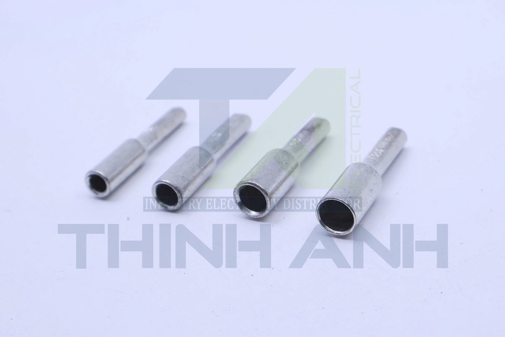 Cos DTA – Đầu cos cắm đầu tròn đồng đỏ mạ thiếc