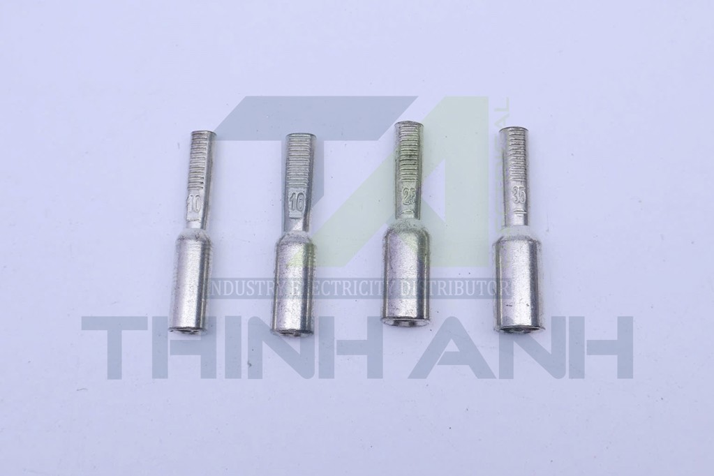Cos DTA – Đầu cos cắm đầu tròn đồng đỏ mạ thiếc