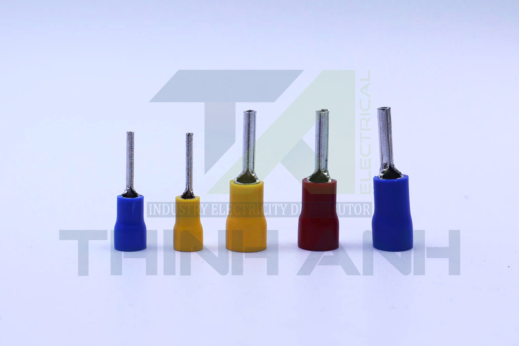 Đầu cos kim đặc bọc nhựa PTV