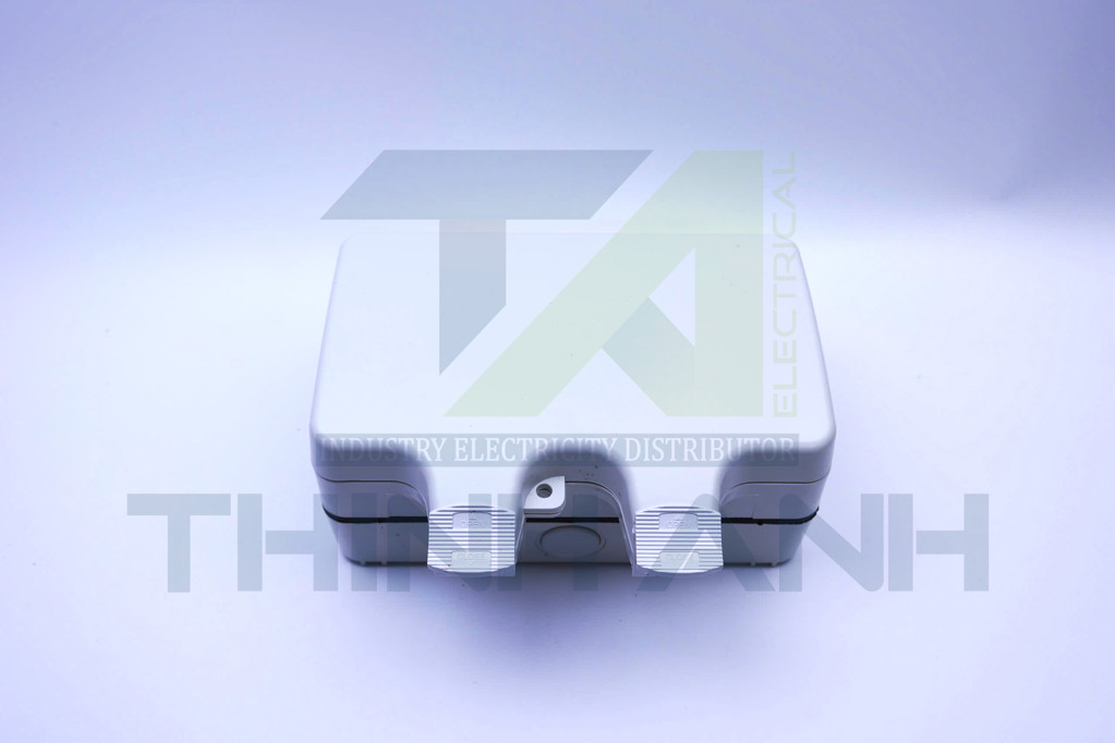 Hộp đựng 2 ổ cắm kín nước ip66 KT 20.7x17x10.2