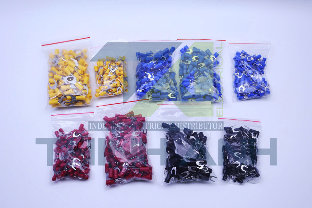 Đầu cos chữ Y bọc nhựa SV