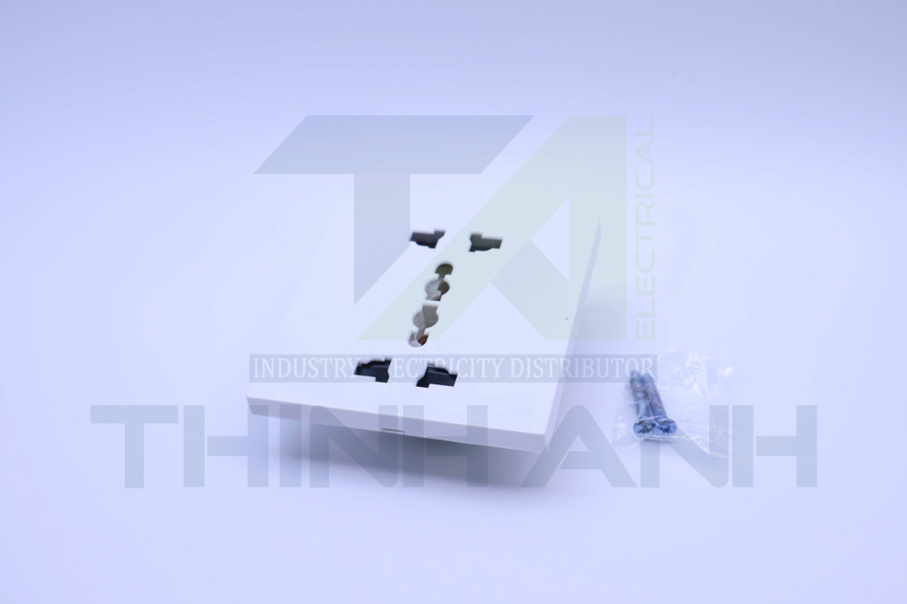 Ổ cắm 6 chấu đa năng 86x86