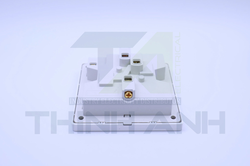 Ổ cắm 6 chấu đa năng kèm công tắc 86x86