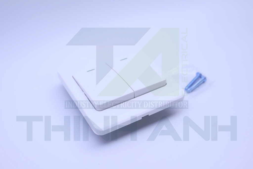 Công tắc đôi 1 chiều 86x86