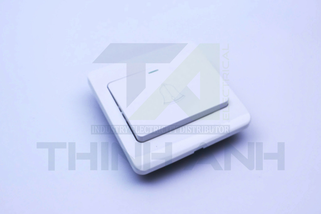 Công tắc nút nhấn chuông vuông 