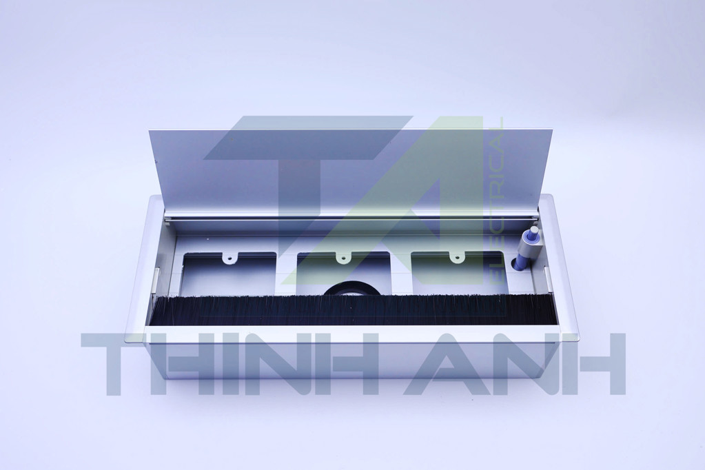Hộp điện âm bàn nhôm