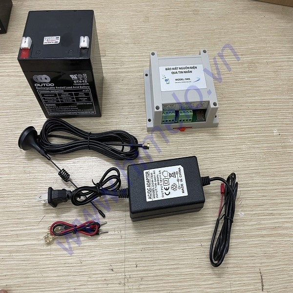 Bộ báo mất nguồn điện qua tin nhắn SMS