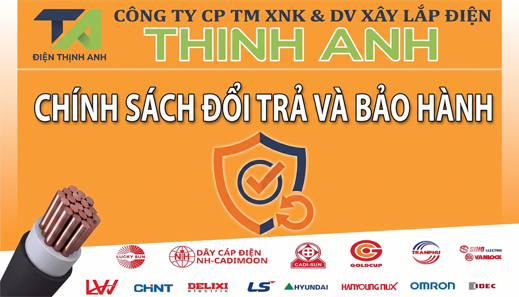 Chính sách đổi trả và chính sách bảo hành - Điện Thịnh Anh