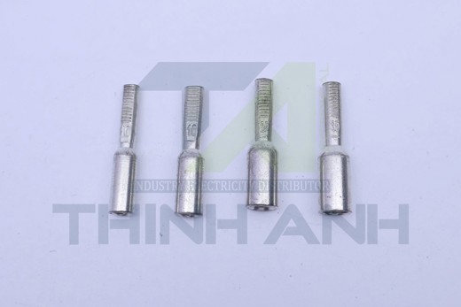 Cos DTA – Đầu cos cắm đầu tròn đồng đỏ mạ thiếc