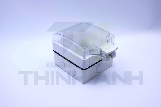 Hộp bảo vệ ổ điện ngoài trời chống nước chuẩn IP66 KT 18X12.5X10.5