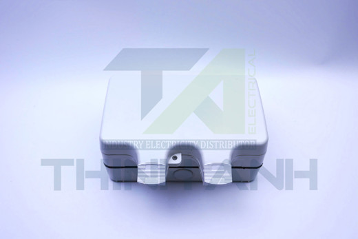 Hộp đựng 2 ổ cắm kín nước ip66 KT 20.7x17x10.2
