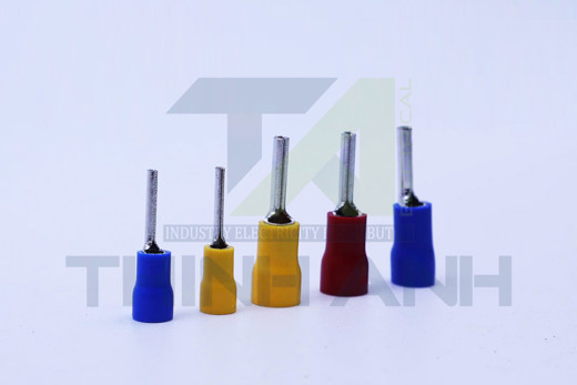 Đầu cos kim đặc bọc nhựa PTV