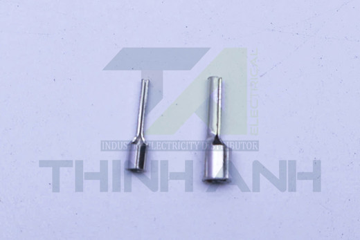 Đầu cos pin đặc tròn trần PTN