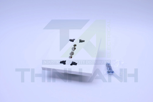 Ổ cắm 6 chấu đa năng 86x86