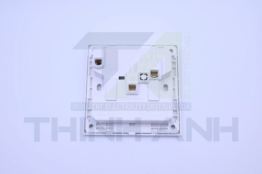 Ổ cắm 8 chấu (2 chấu tròn+3 chấu đa năng+3 chấu đa năng ) kèm công tắc+đèn báo 86x86