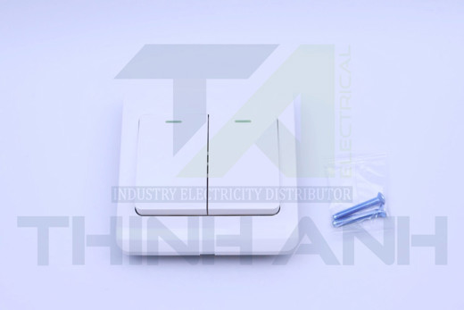 Công tắc đôi 1 chiều 86x86