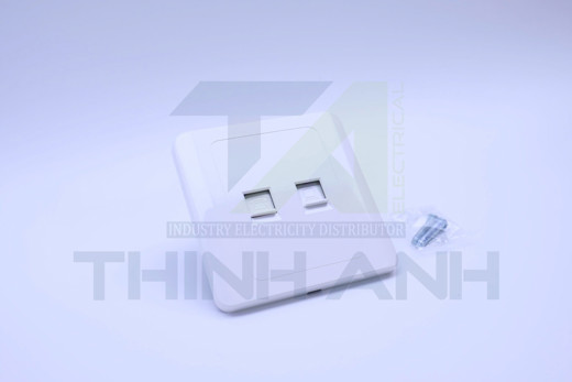 Ổ cắm mạng + điện thoại